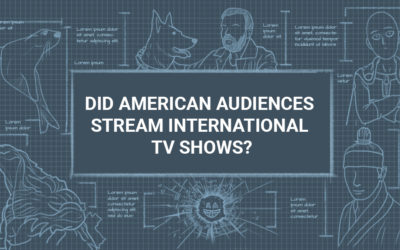 Did American audiences stream international TV shows?